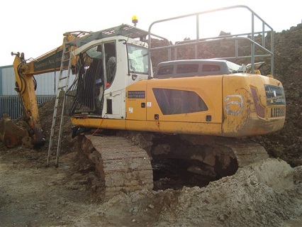 Liebherr Wheeled Loading Shovels, Excavator and Volvo 8x4 Tippers