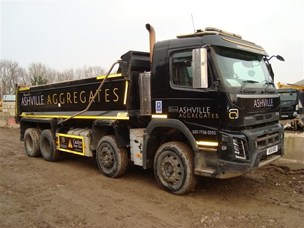 Liebherr Wheeled Loading Shovels, Excavator and Volvo 8x4 Tippers