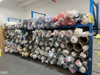 fabric stock and equipment