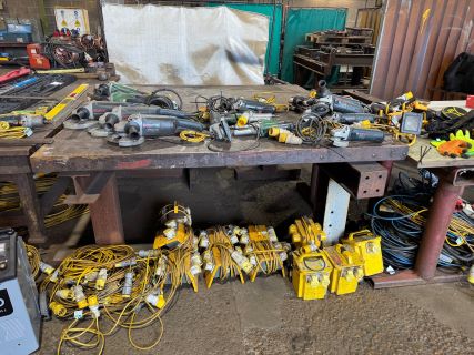 Contents of a Metal Fabrication Facility