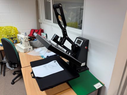 Six Head Computerised Embroidery Machine, Stock and Equipment