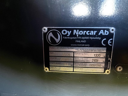 Norcar a6226 Wheeled Mini Loader