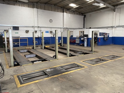  Assets of an MOT station and vehicle repair garage